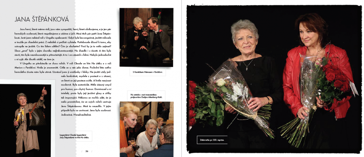 Jana Štěpánková v knize